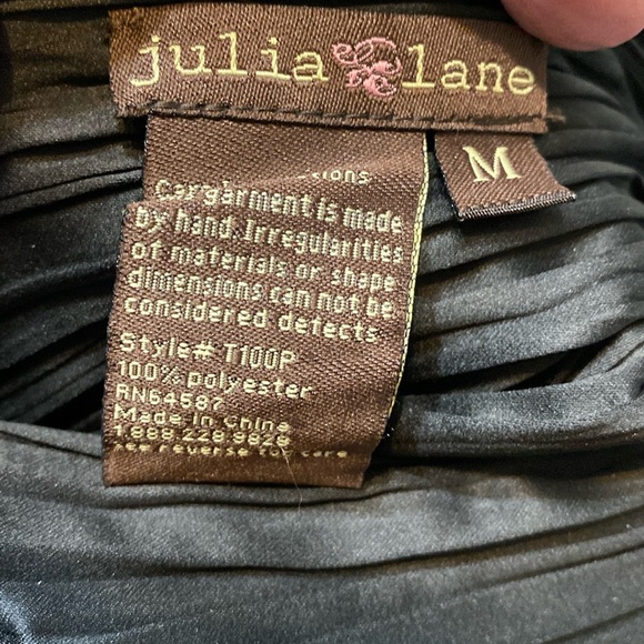 Julia Lane black & white animal pattern reversible jacket -Size Medium - Picture 7 of 16